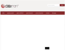 Tablet Screenshot of datamonplus.com